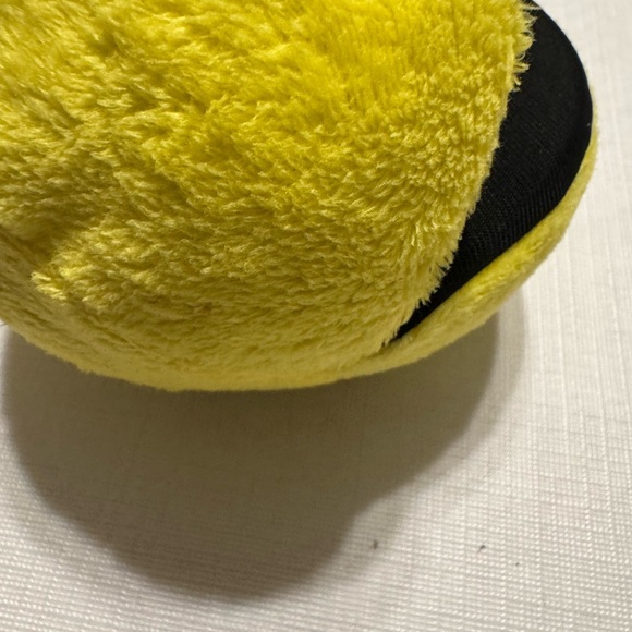 Yellow Plush Pac-Man 5” with sound! Fast Shipping - Picture 5 of 8